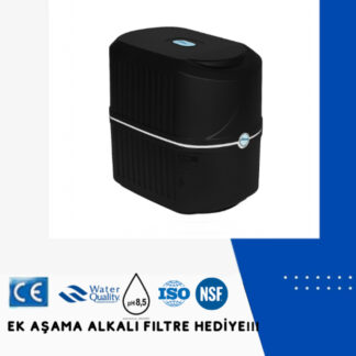Mat Siyah Pompasız Su Arıtma Cihazı