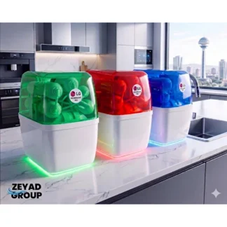 su arıtma cihazı kırmızı mave yeşil 7 filtre 14 aşama 8 litre tank